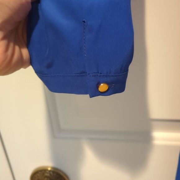 Amanda Uprichard 100% silk long sleeve dress - Picture 7 of 9